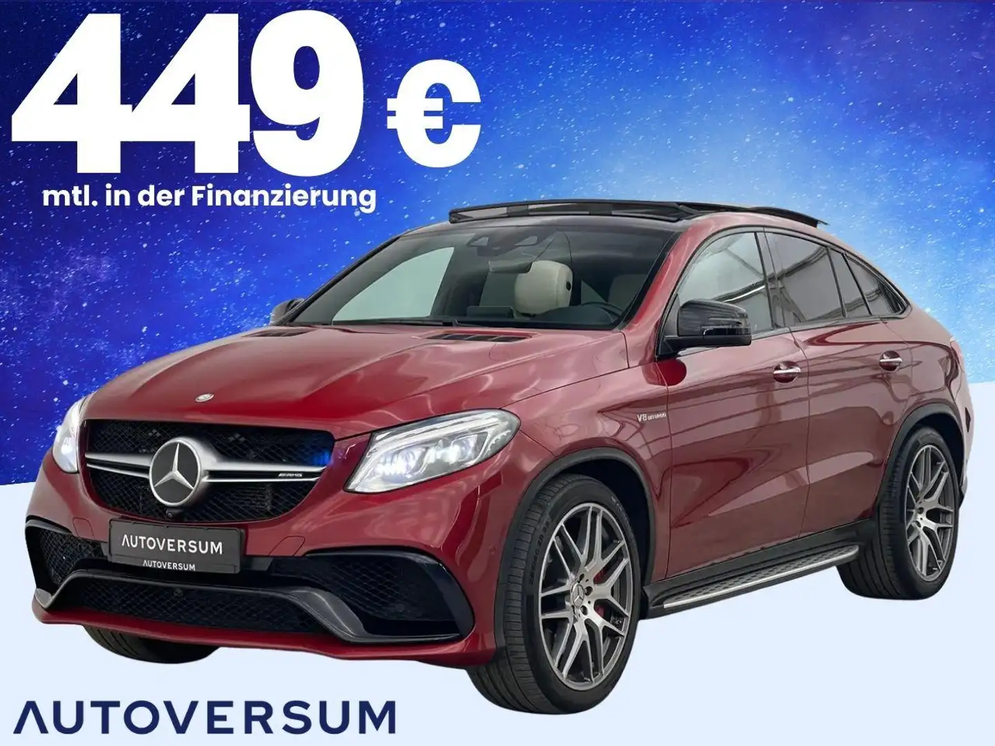 Mercedes-Benz GLE 63 AMG GLE 63S AMG 4M Coupe 360°*PANO*AHK*MEM*AGA*LED Schwarz - 1