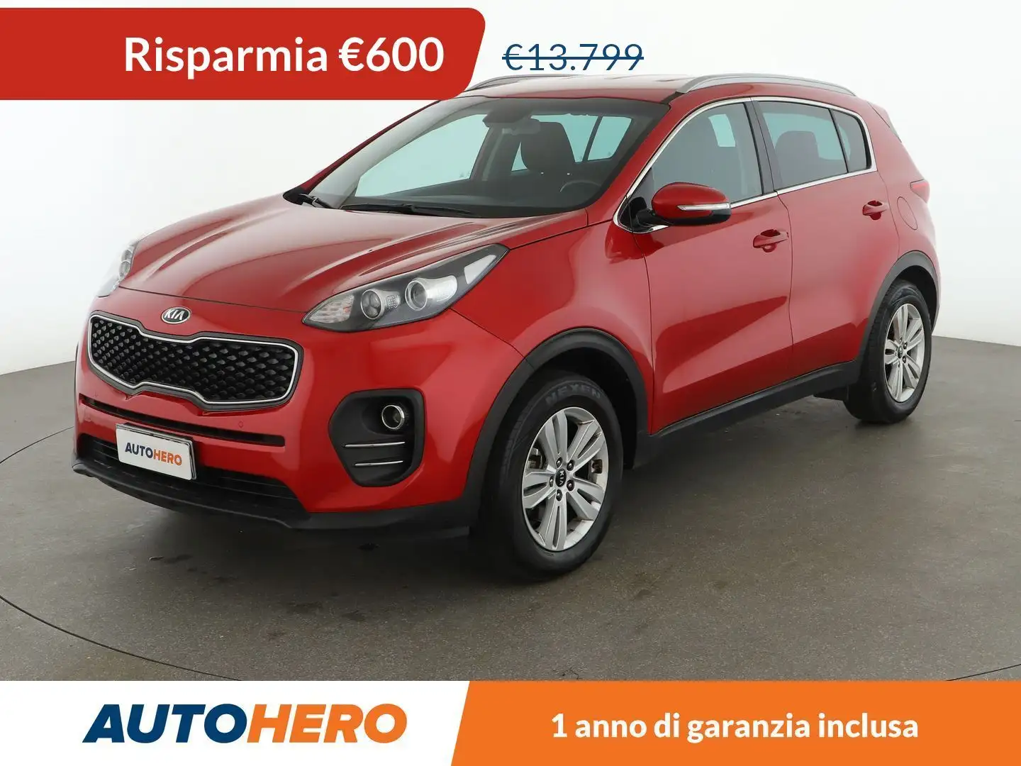 Kia Sportage 1.6 GDI Cool Rosso - 1