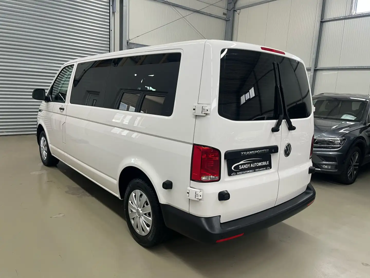 Volkswagen Transporter LANG 9.Sitzer ACC Navi APP 2-ZON-KLM Blanco - 2