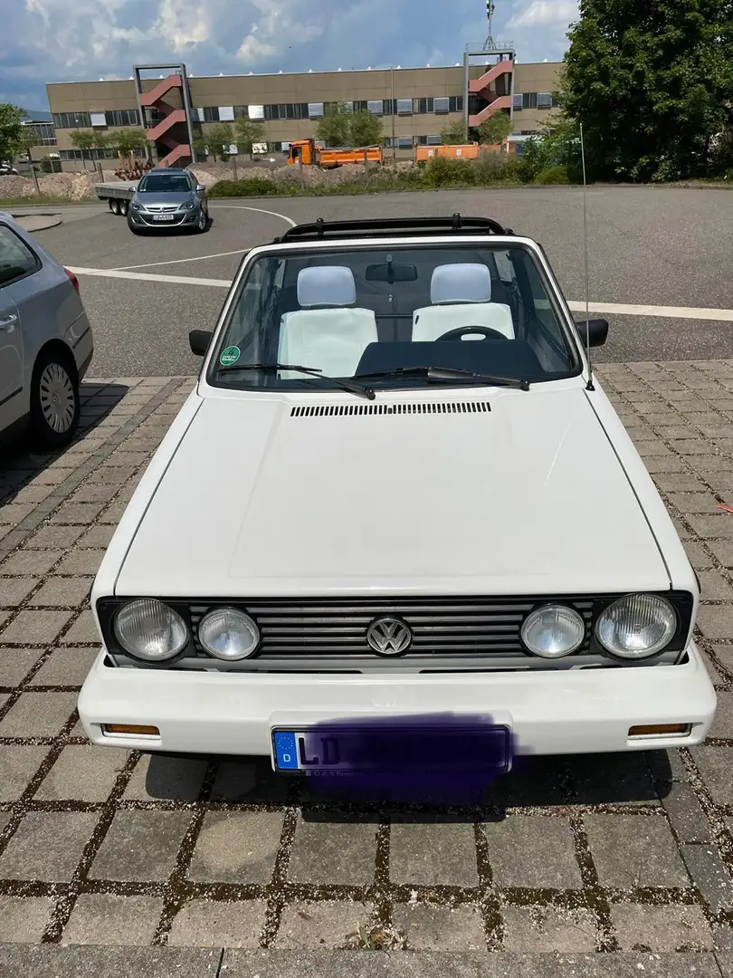 Volkswagen Golf Cabriolet Golf Cabrio 1 Oldtimer Bianco - 1