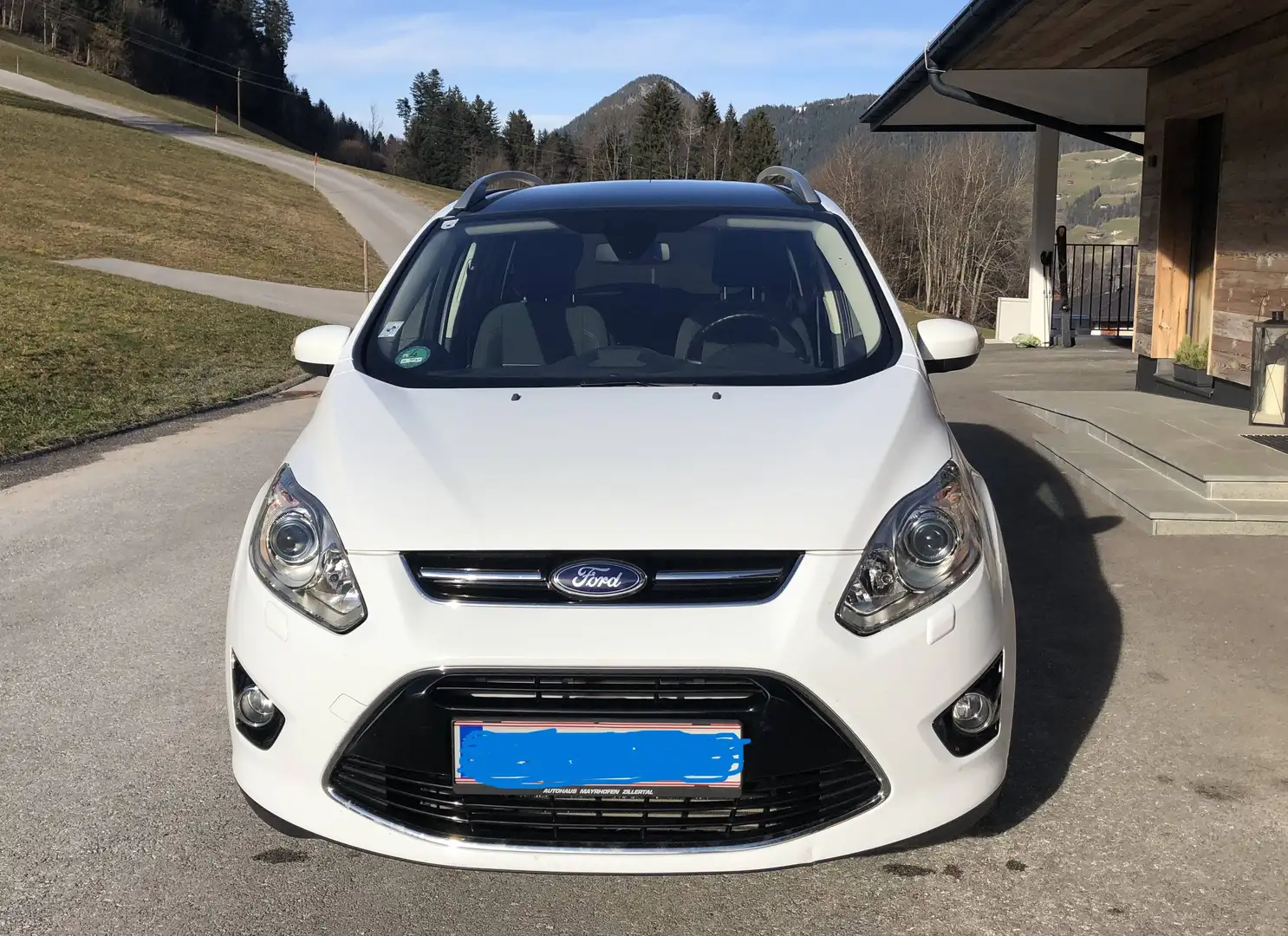 Ford C-Max Grand C-MAX Titanium 2,0 TDCi DPF Powershift Titanium Weiß - 2