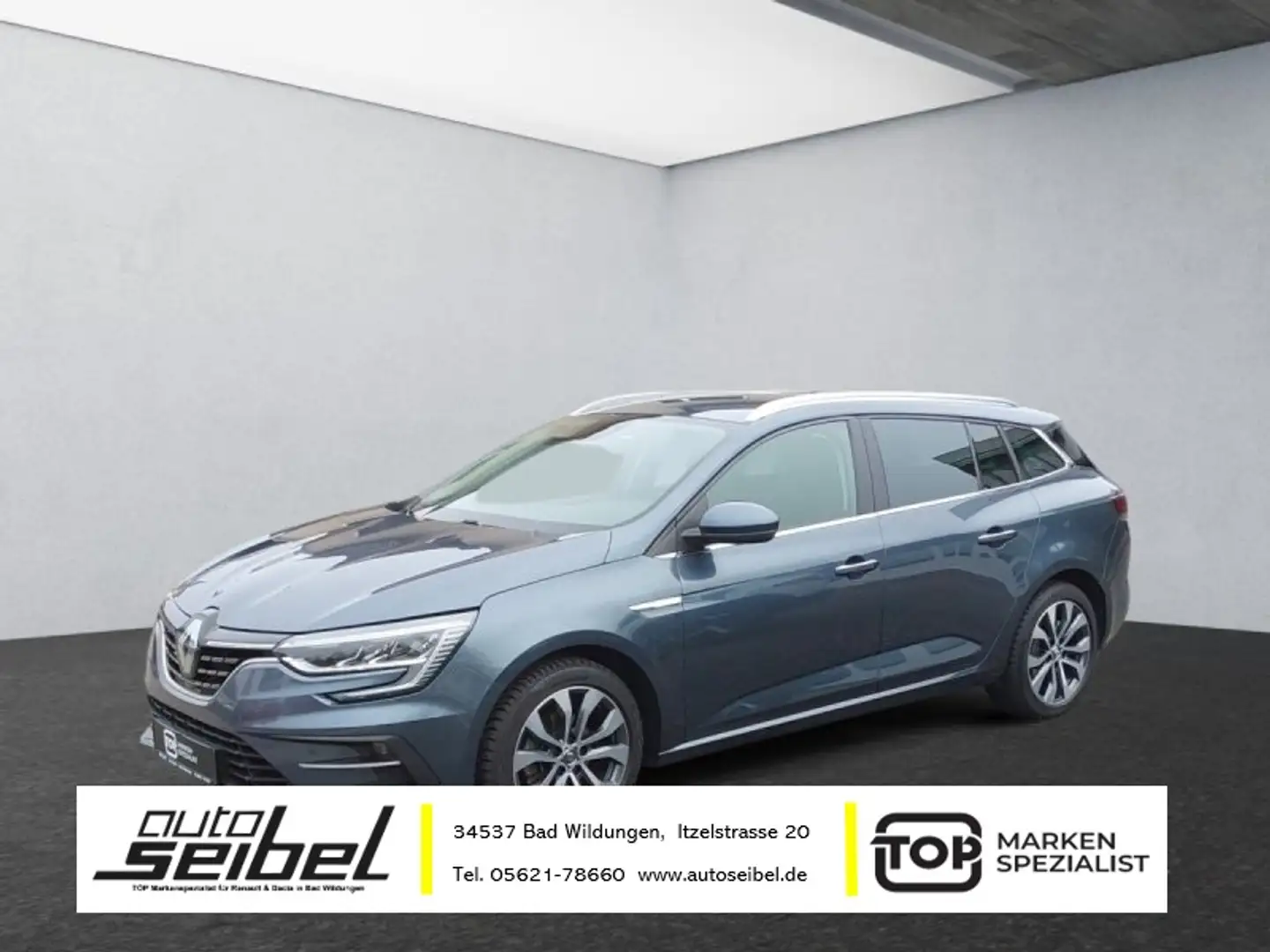 Renault Megane Grandtour TCe 140 EDC Techno+SHZ+LKHZ+GJR Grau - 1