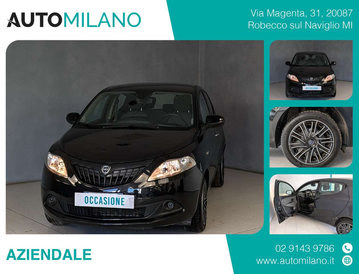 Lancia Ypsilon 1.0 HYBRID 70CV SILVER PLUS