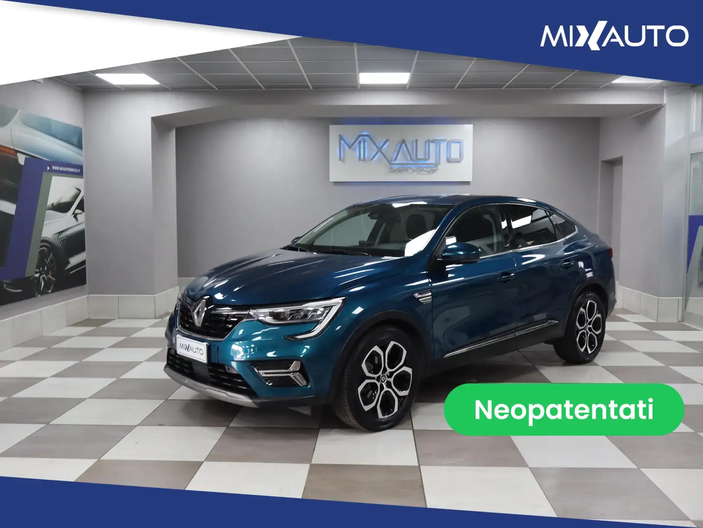 Renault Arkana 1.6 E-Tech Full Hybrid 145 CV Intens EU6 Blau - 1