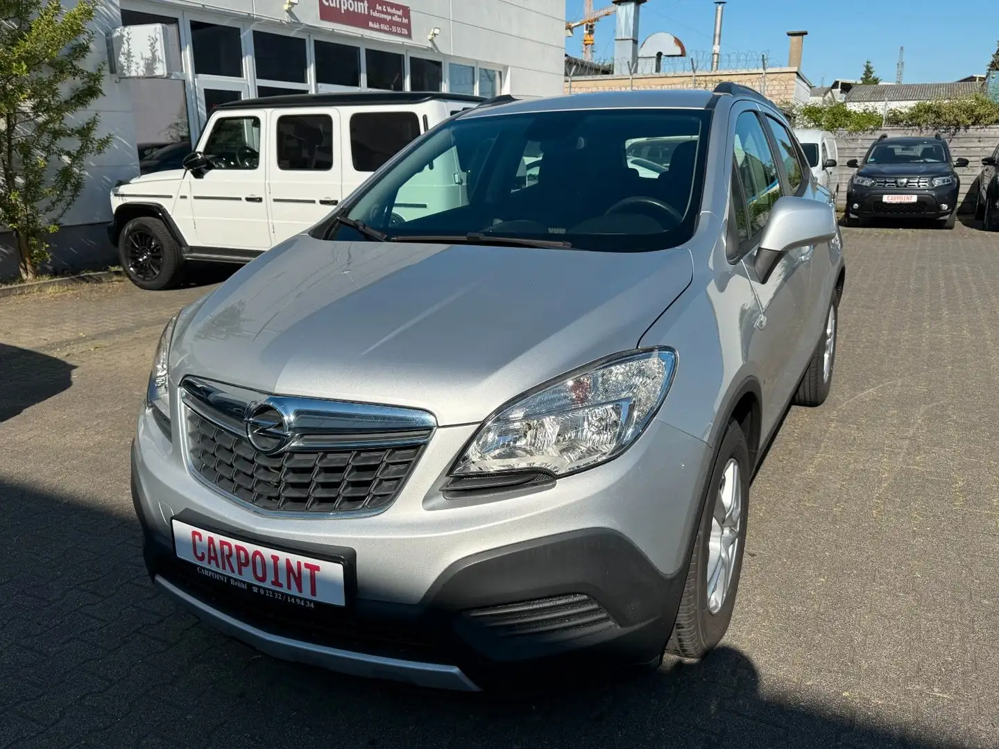 Opel Mokka Selection KLIMA/8FACH/2. HAND/TÜV NEU Zilver - 1