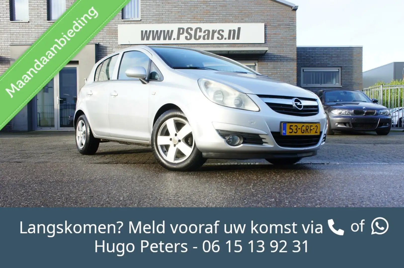 Opel Corsa 1.4-16V 5 Deurs Airco|CV|Elek.Raam|Trekhaak|Velg Plateado - 1
