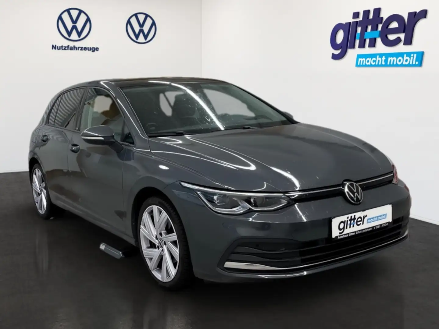 Volkswagen Golf 2.0 TDI ACTIVE PANNO AHK  ACC HEAD UP 18'' Grau - 2