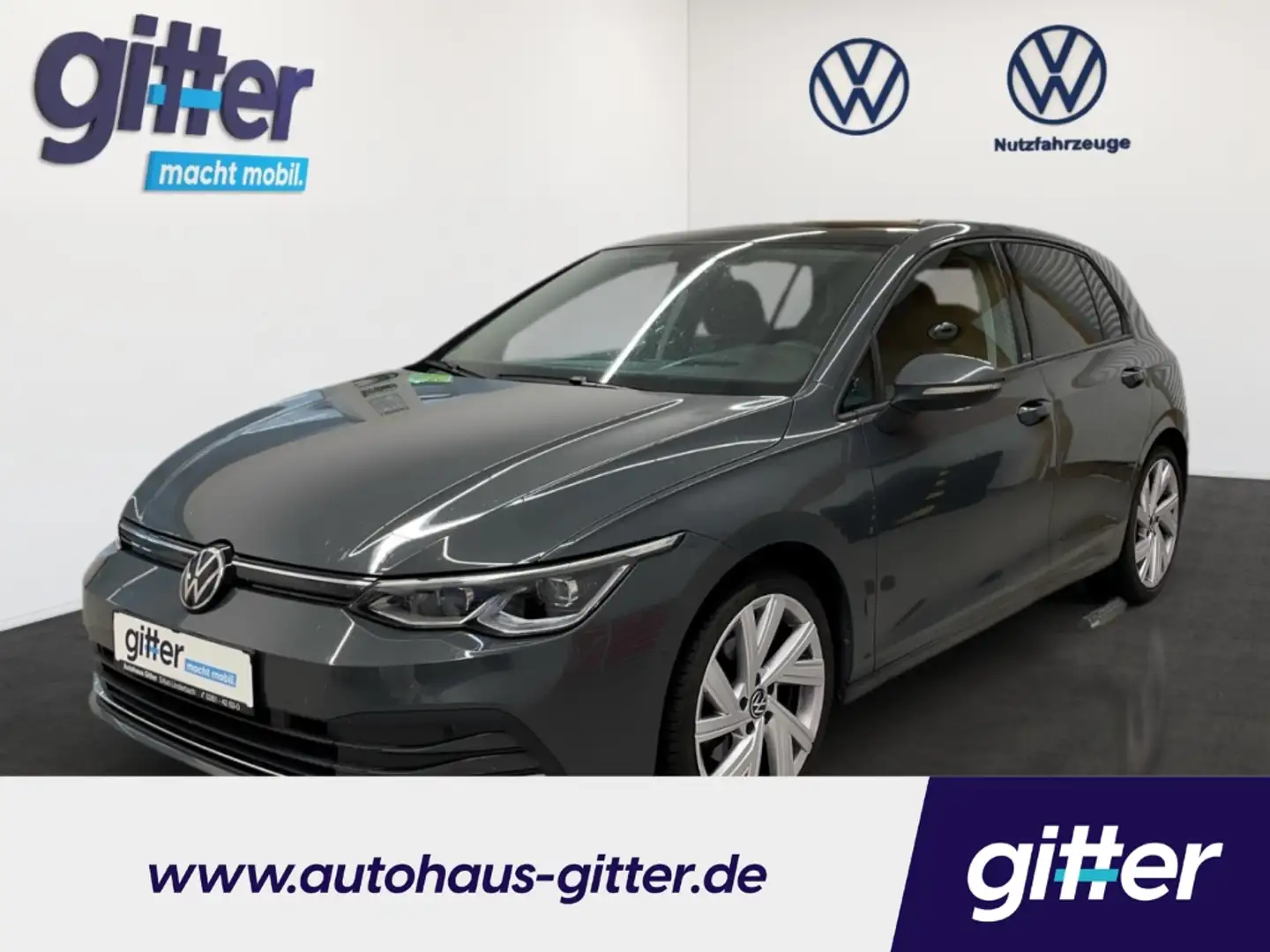 Volkswagen Golf 2.0 TDI ACTIVE PANNO AHK  ACC HEAD UP 18'' Grau - 1