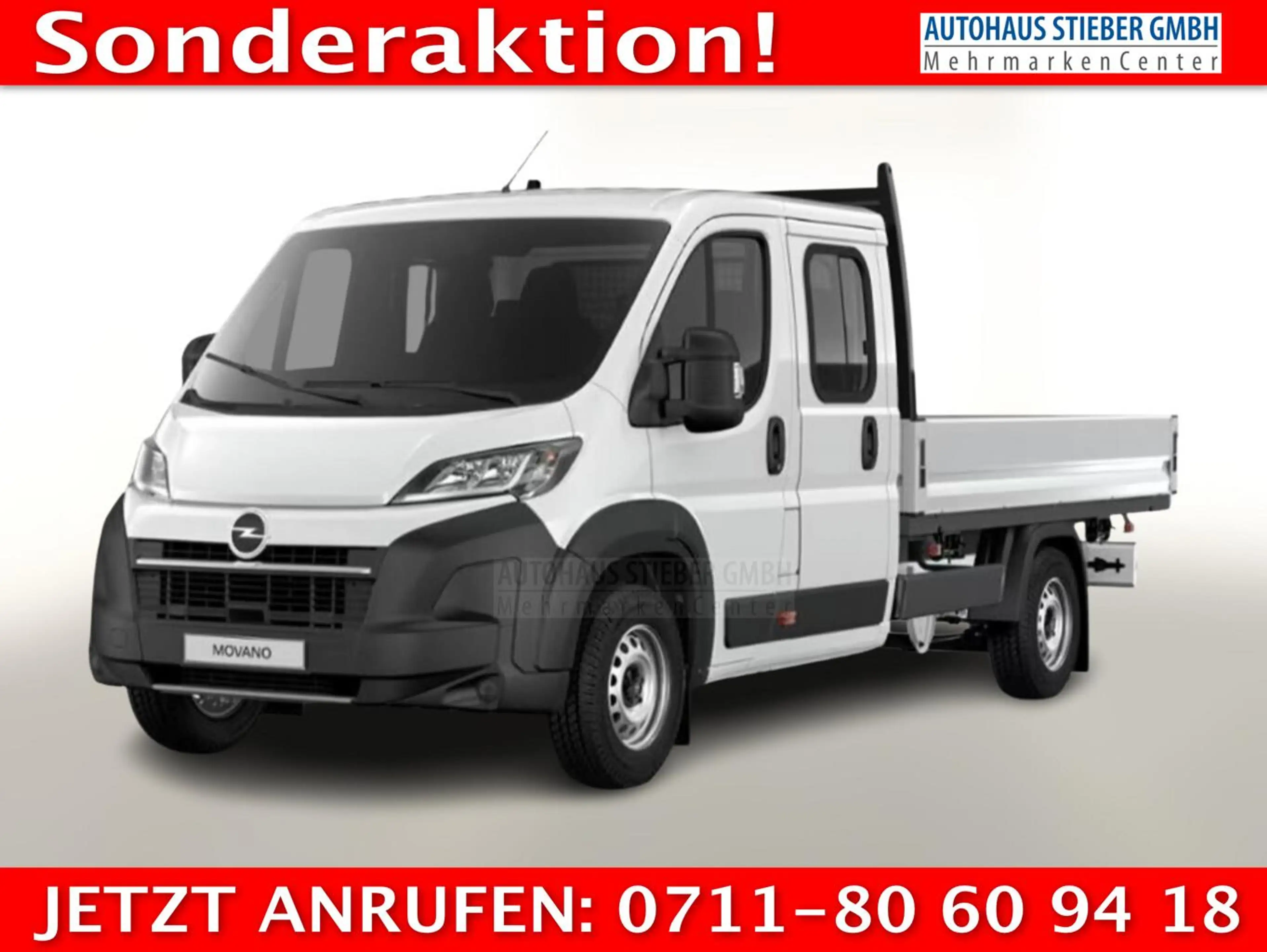 Opel Movano Pritsche Doka 35+ L4 AppleC Kam 132 kW (179 PS)...