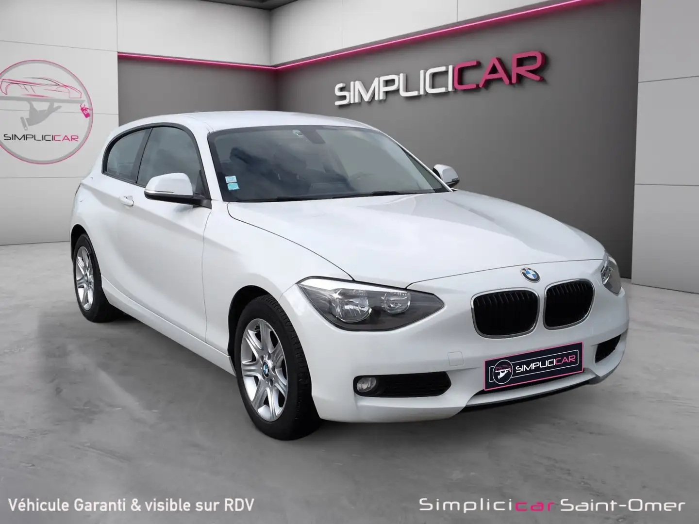 BMW 114 114d 95 ch 112g Lounge Blanco - 1