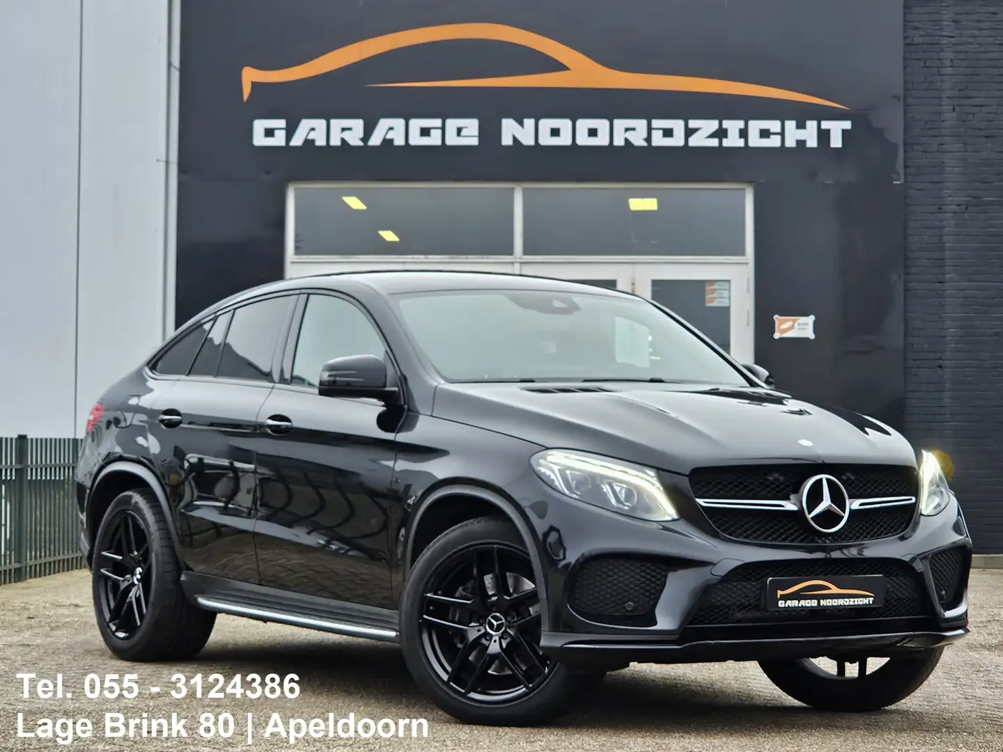 Mercedes-Benz GLE 400 coupe 4MATIC AMG Sport Edition 63AMG UITVOERING ma Zwart - 1