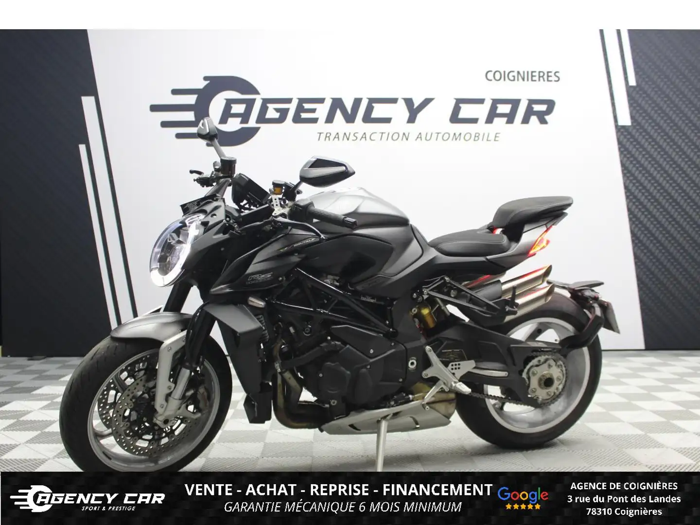 MV Agusta Brutale 1000 RS - Suivi complet Noir - 1