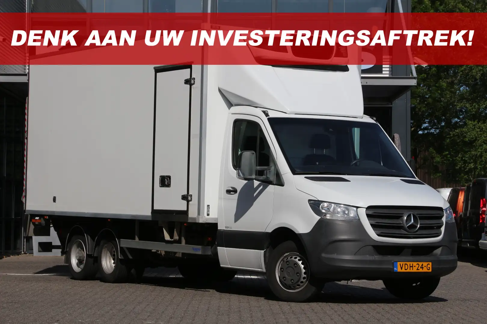 Mercedes-Benz Sprinter 519 3.0 CDI V6 | Aut. | Koel/Vries | Carrier Pulso Blanc - 1