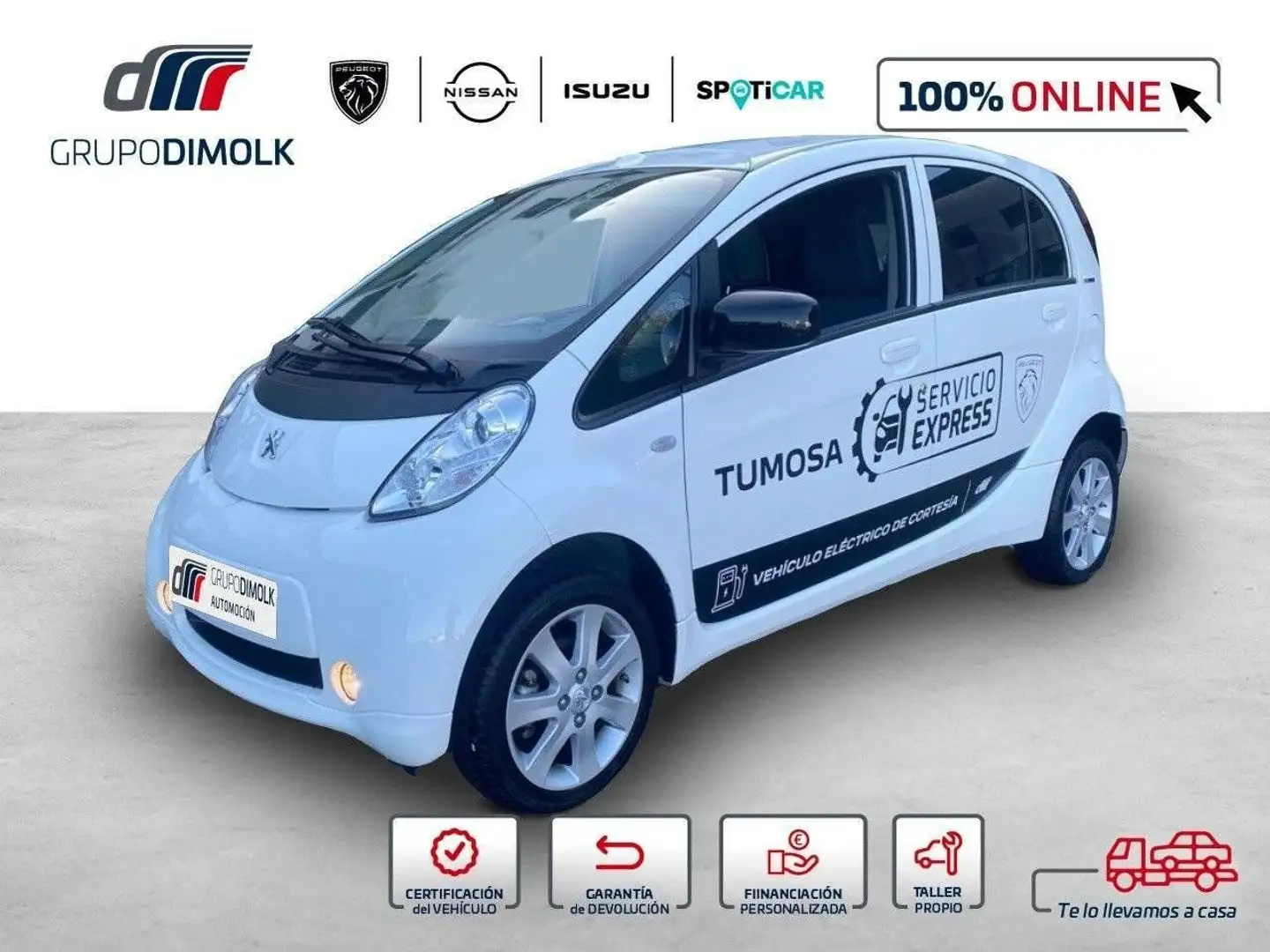 Peugeot iOn Berlina 67cv Automático de 5 Puertas White - 1