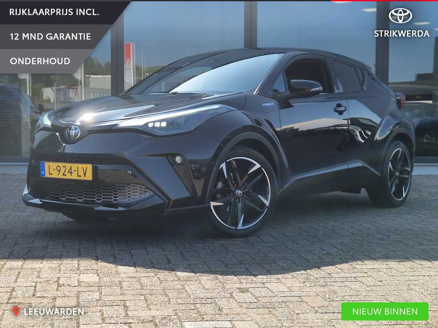 Toyota C-HR 2.0 Hybrid GR-Sport 180 pk GR Zwart - 1