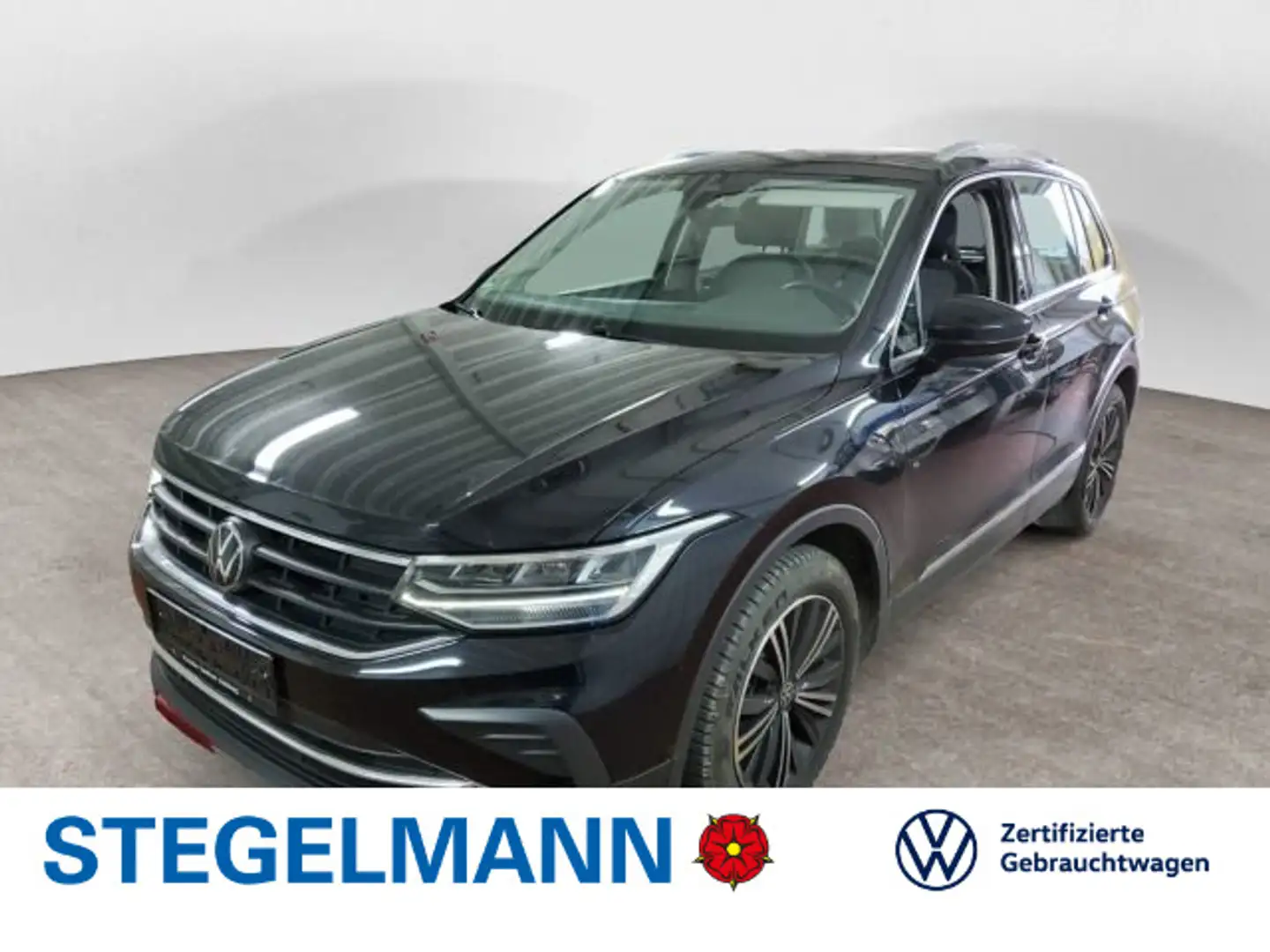 Volkswagen Tiguan 1.5 TSI DSG Life *LED*Navi*Sitzheizung* Schwarz - 1