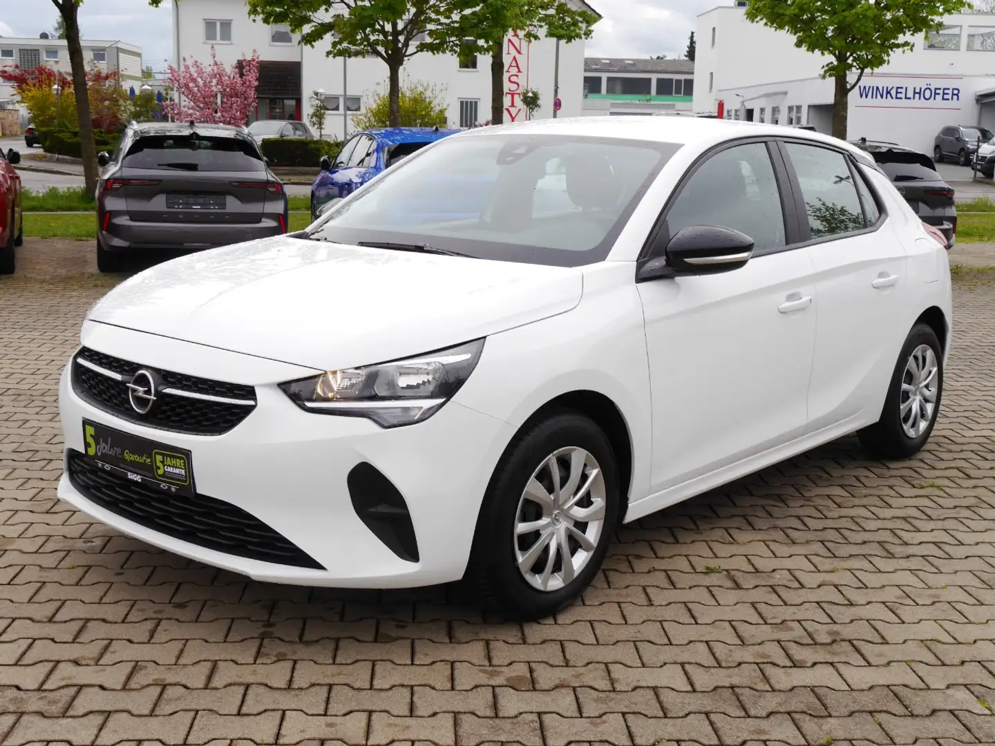 Opel Corsa 1.2 Edition NAVI Kamera Allwetterreifen Bianco - 2