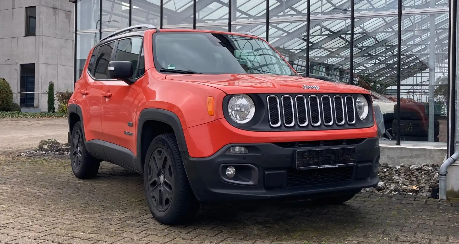 Jeep Renegade Limited 4WD Allrad Automatik Leder Pano Orange - 1