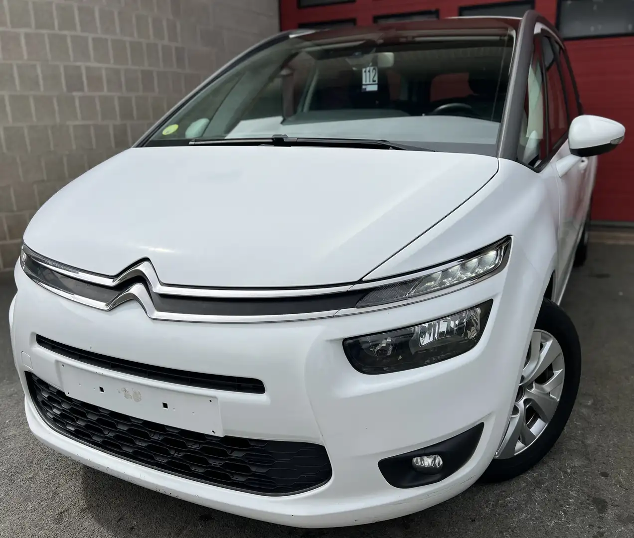 Citroen Grand C4 Picasso 1.6 e-HDi Business GPS ETG +7 PL+ NAVI +BOITE AUTO Blanc - 1