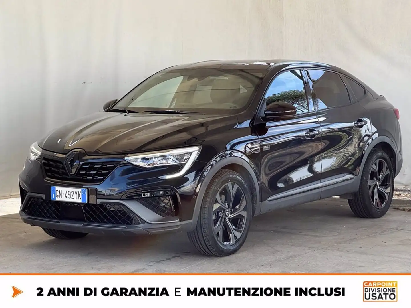 Renault Arkana 1.6 e-tech full hybrid e-tech engineered fast trac Noir - 1