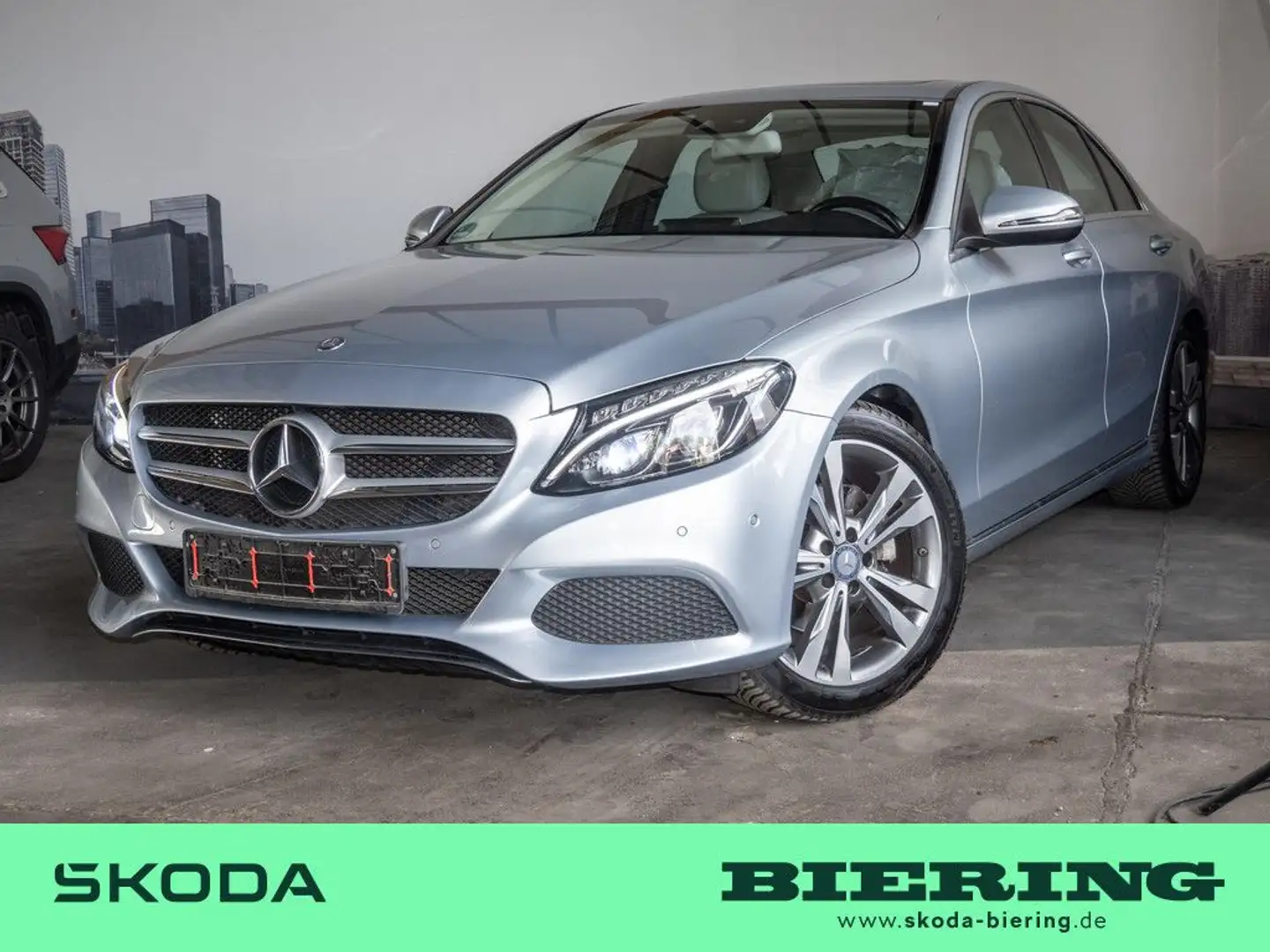 Mercedes-Benz C 200 Avantgarde KLIMA SHZ PTS HGSD COMAND LED Argent - 1