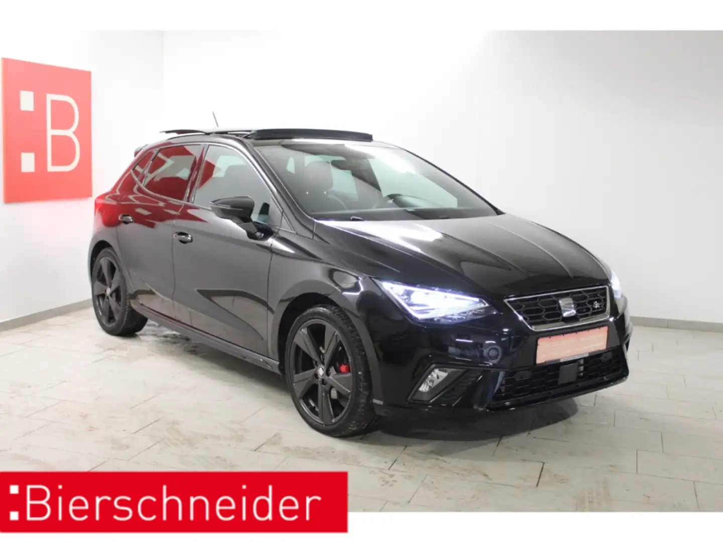 SEAT Ibiza 1.5 TSI DSG FR Black Ed. 18 AHK PANO KAMERA Schwarz - 1