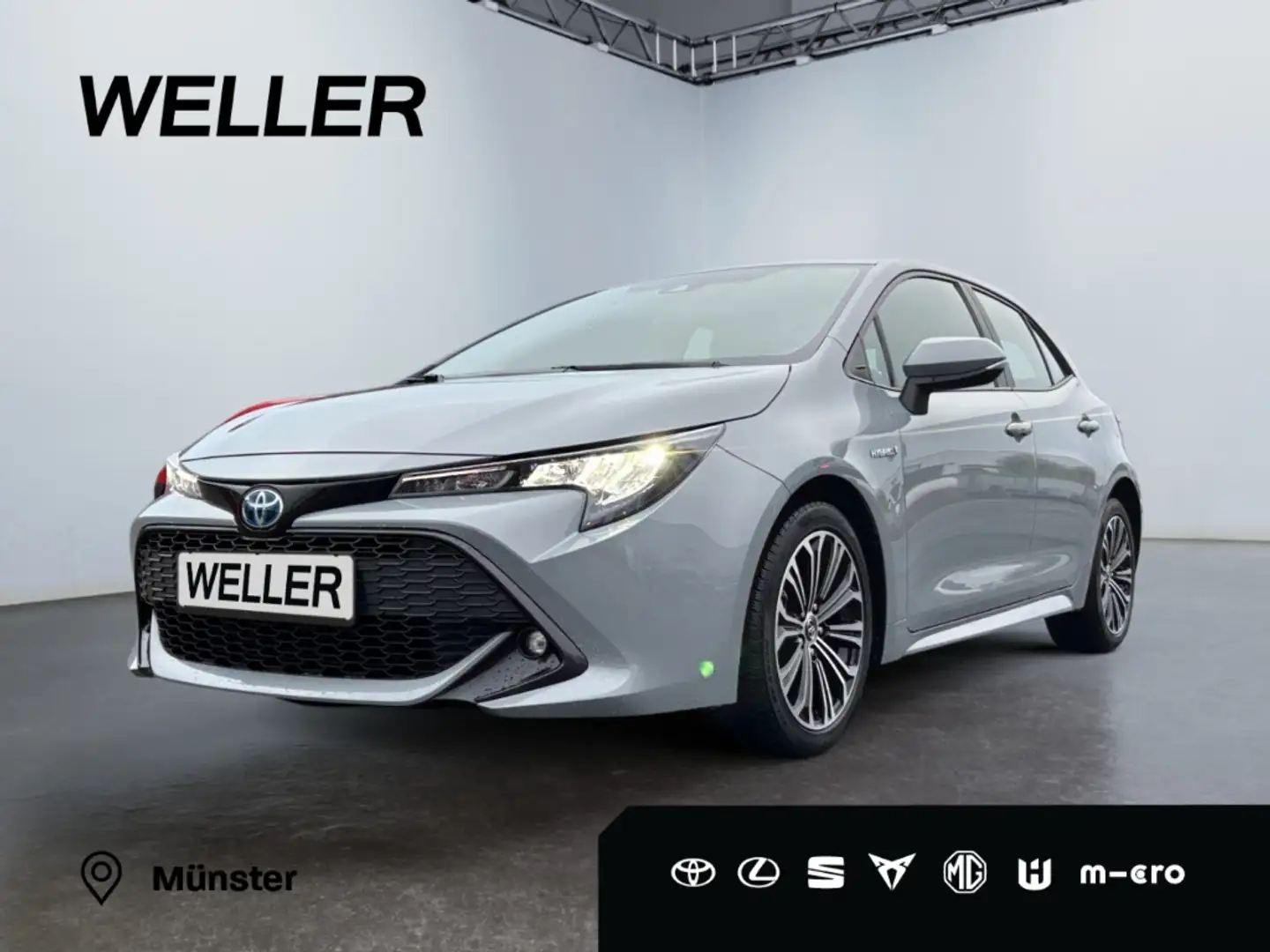 Toyota Corolla 1.8 Hybrid Team D  *LED*ACC*Kamera*Navi* Gris - 1