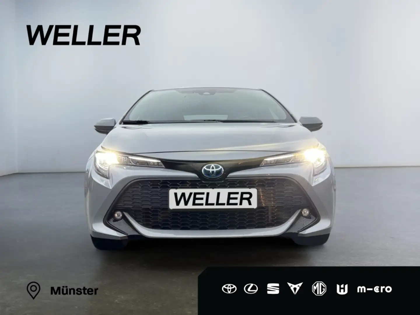 Toyota Corolla 1.8 Hybrid Team D  *LED*ACC*Kamera*Navi* Gris - 2