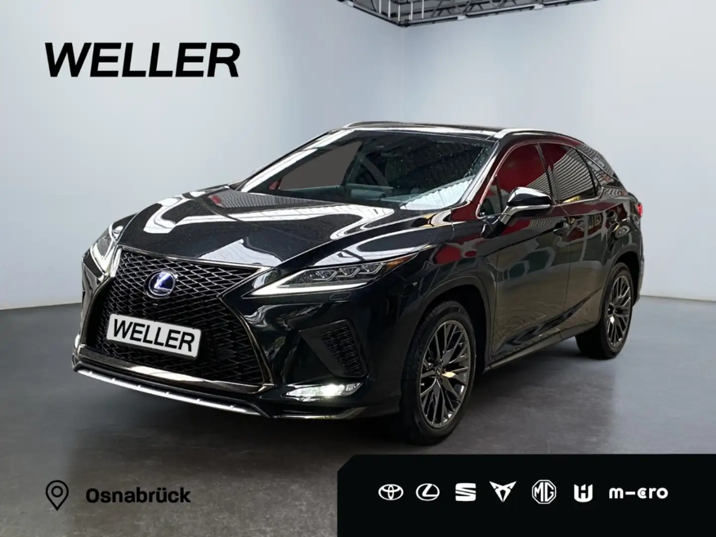 Lexus RX 450h F Sport *Pano*360°*HUD*M.Levinson*Matrix* Schwarz - 1
