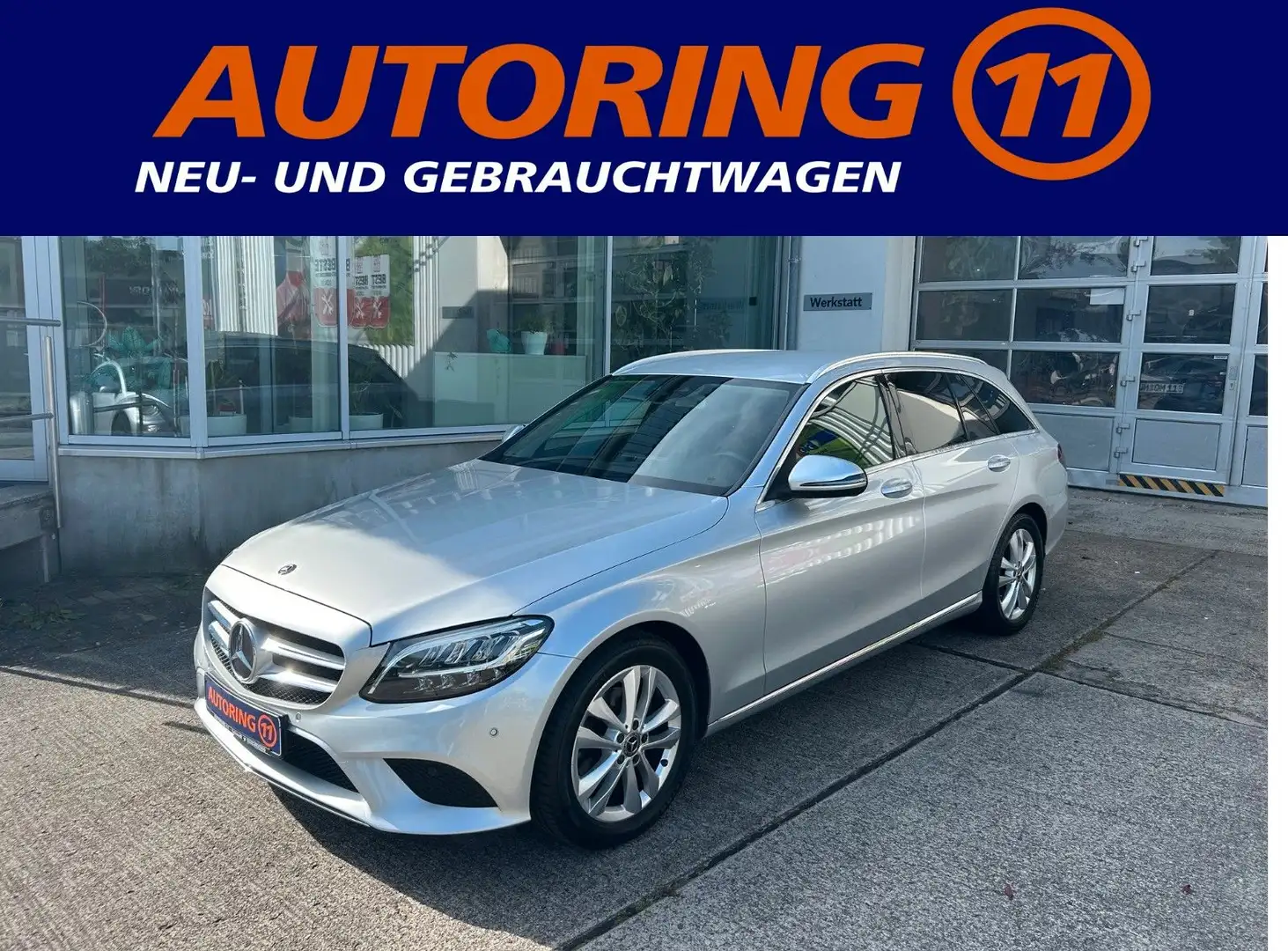 Mercedes-Benz C 180 T Avantgarde LED*NAVI*TEILLEDER*RÜCKKAMERA Argent - 1