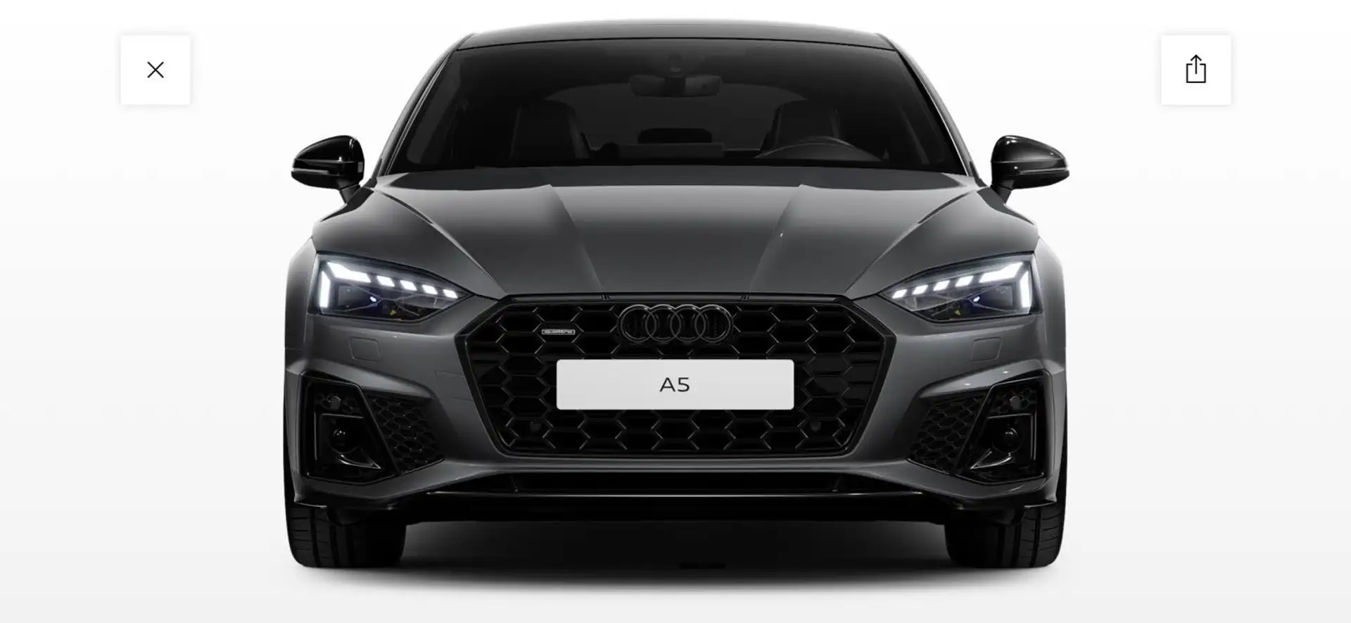 Audi A5 40 TDI quattro S line business Grau - 2