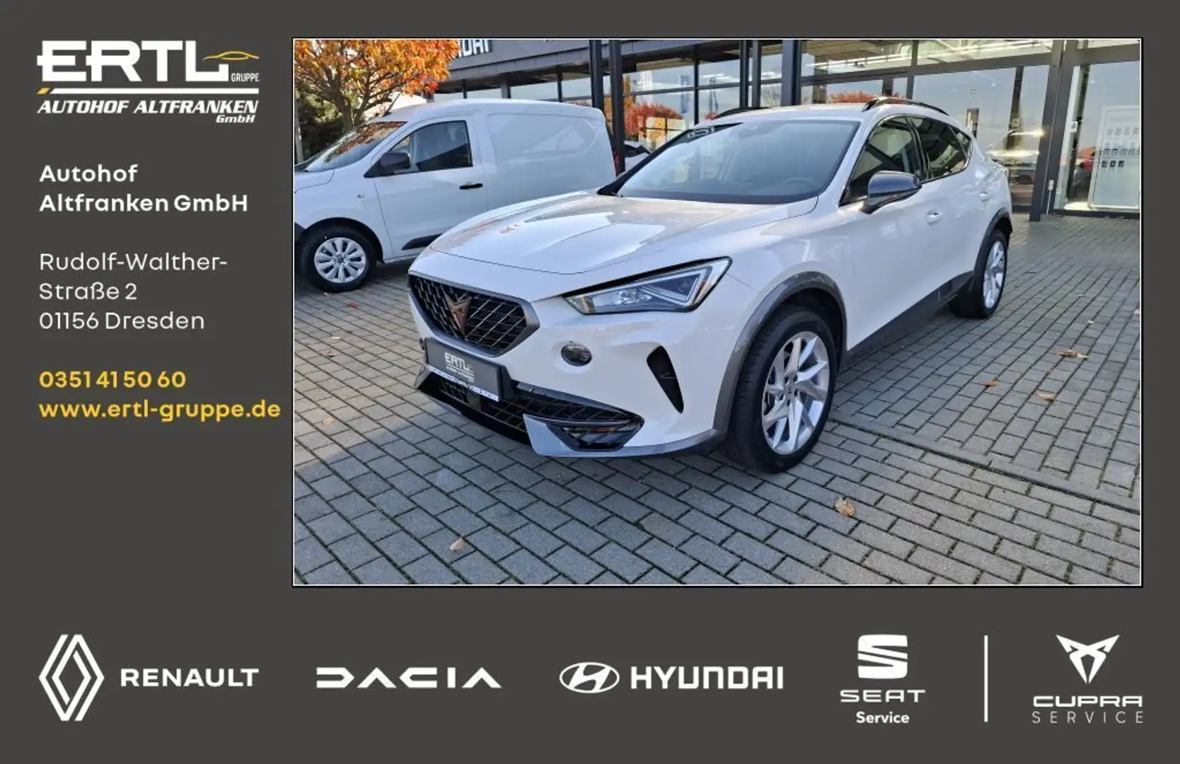 CUPRA Formentor 1.5 TSI DSG Weiß - 1