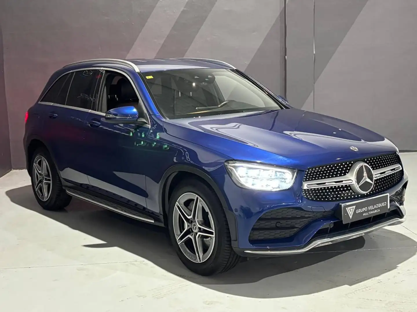 Mercedes-Benz GLC 200 200d 4Matic 9G-Tronic Azul - 2