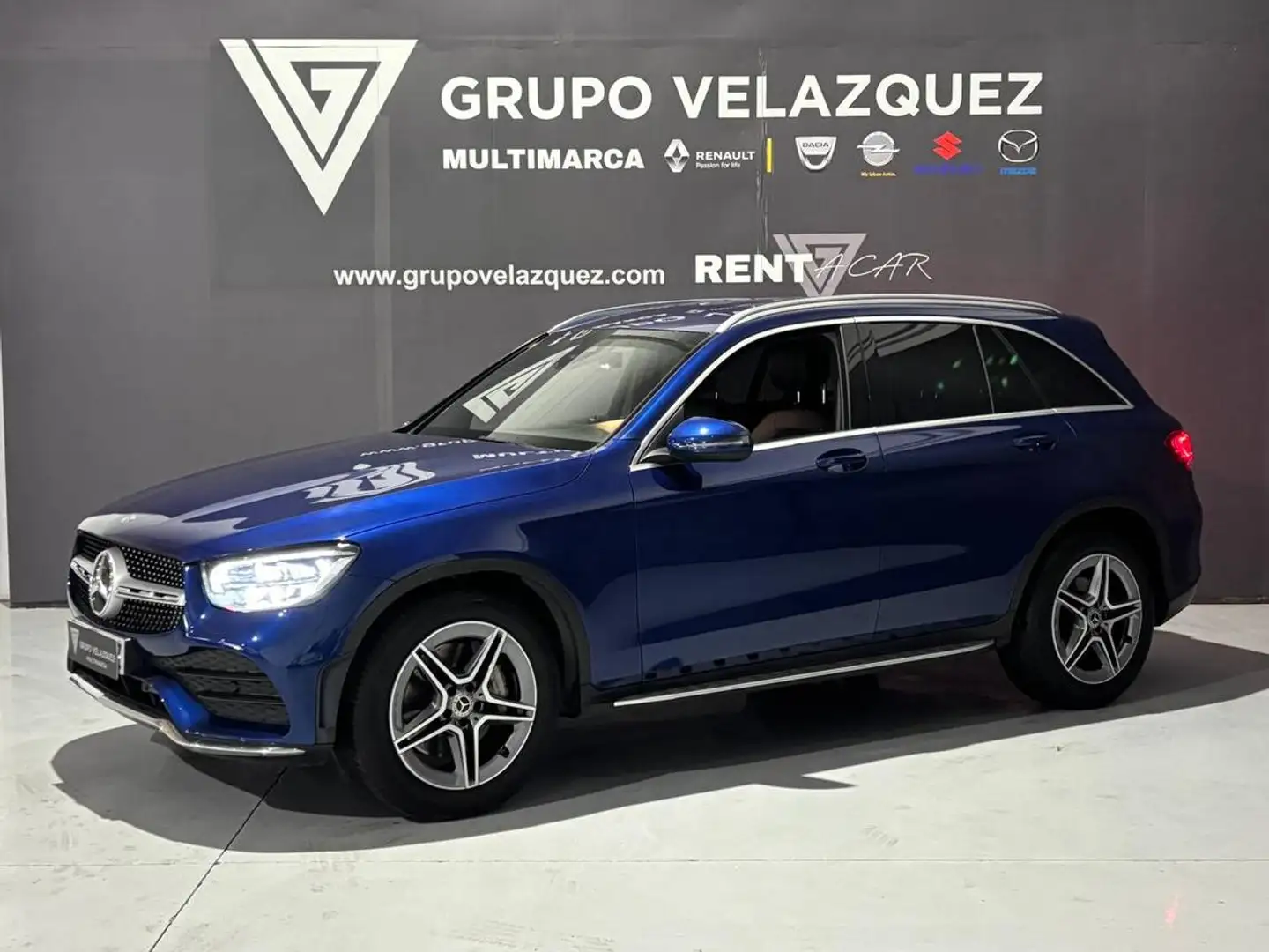 Mercedes-Benz GLC 200 200d 4Matic 9G-Tronic Azul - 1