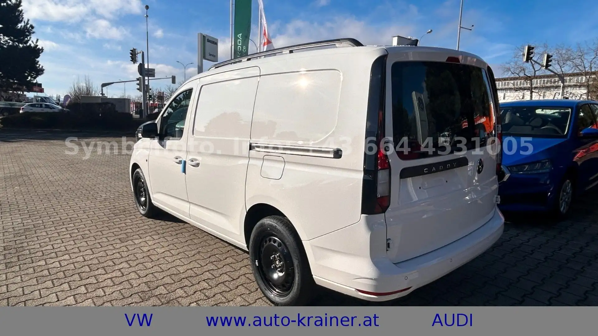 Volkswagen Caddy Cargo Maxi TDI 4MOTION Weiß - 2