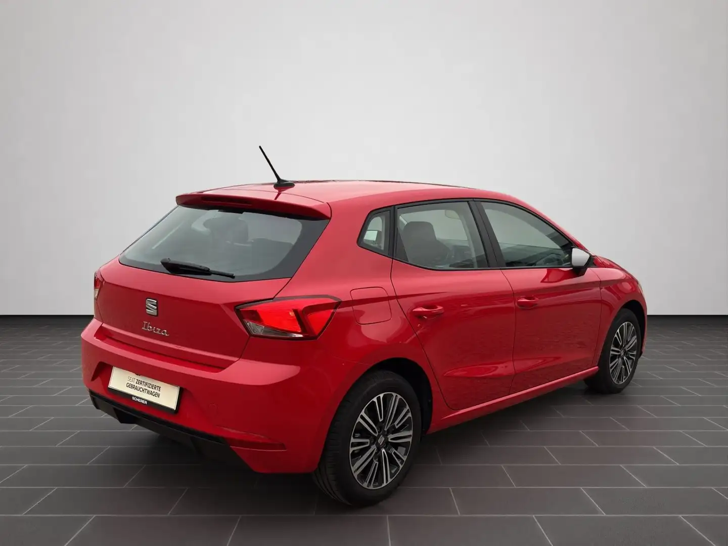 SEAT Ibiza 1.0 TSI Style Edtion RFK PDC KLIMA CARPLAY Rot - 2