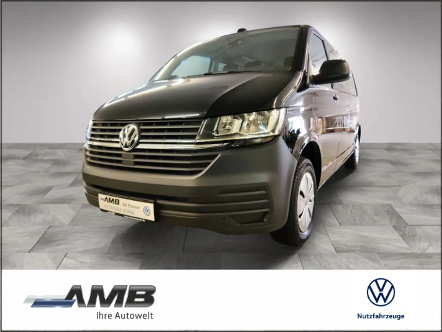 Volkswagen T6.1 Kombi 2.0 TDI LR DSG/Lang/Nav/AHK-Vorb./9-S Negru - 1