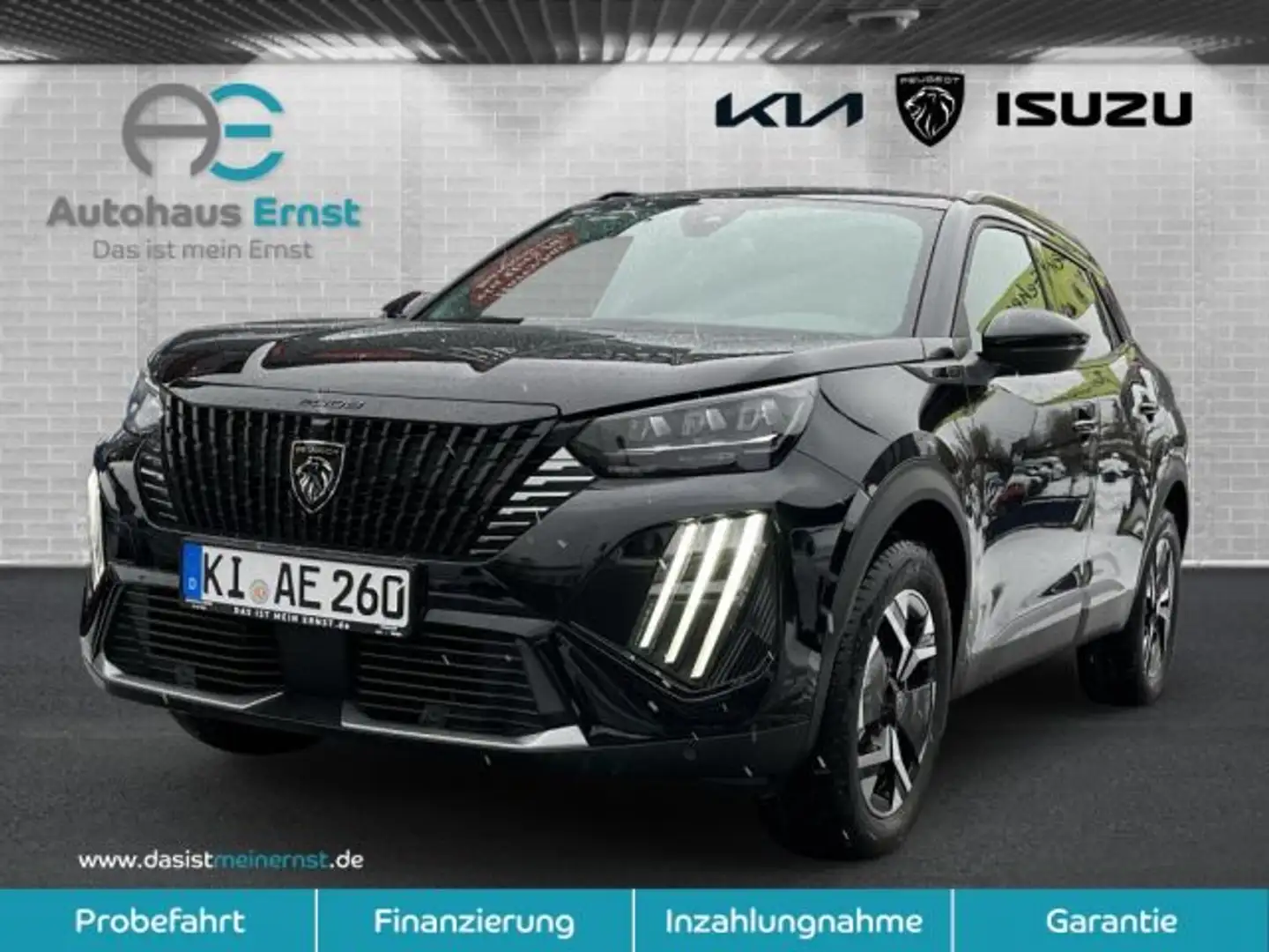 Peugeot 2008 Hybrid 136 e-DSC GT Schwarz - 1