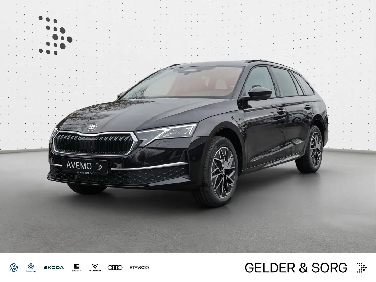 Skoda Octavia Combi Tour 2.0 TDI AHK|MATRIX|360°|NAVI Noir - 1
