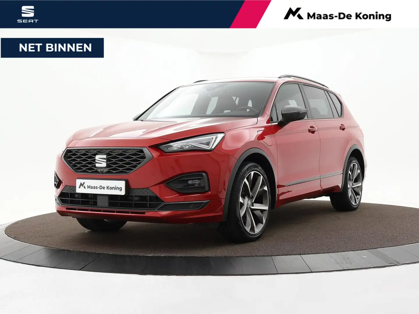 SEAT Tarraco 1.4 TSI e-Hybrid 245pk DSG PHEV FR · Panoramadak · Rouge - 1