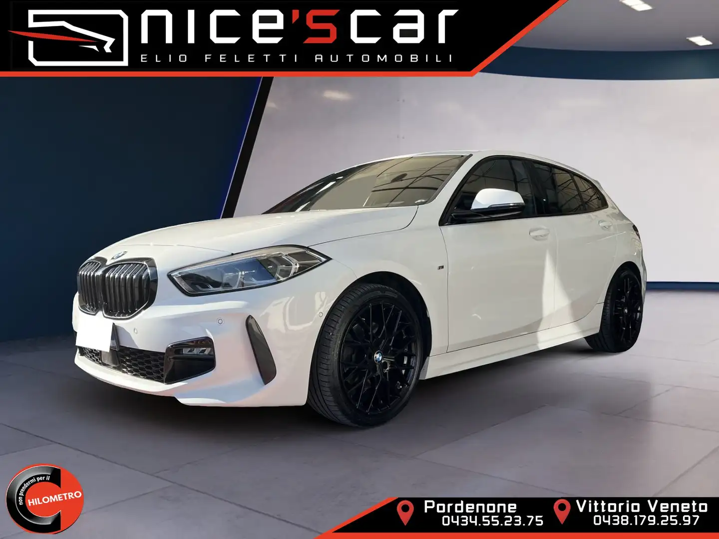 BMW 118 118d 5p. Msport Blanc - 1