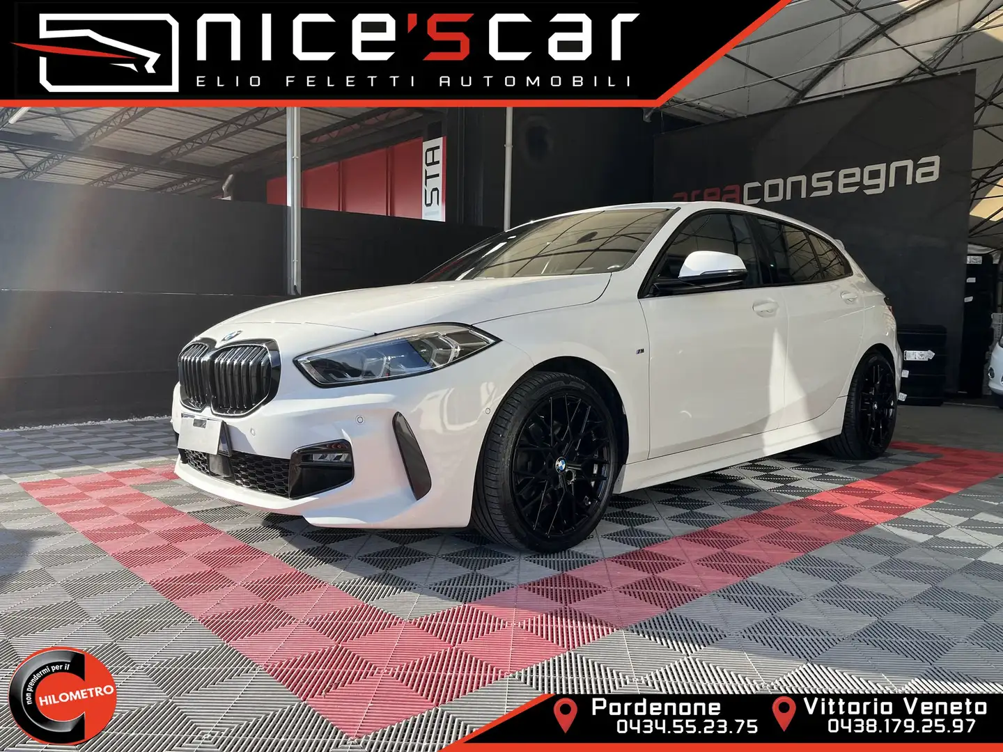 BMW 118 118d 5p. Msport Blanc - 1