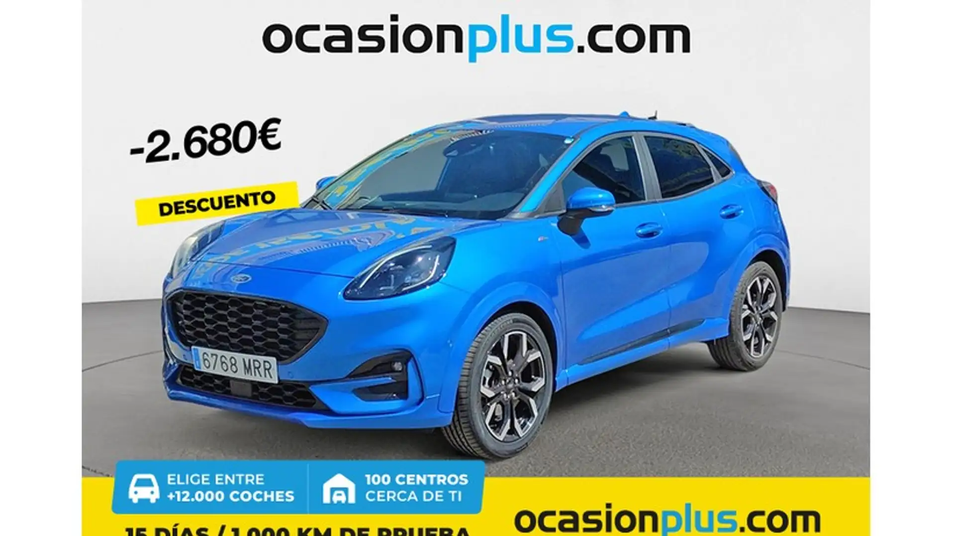Ford Puma 1.0 EcoBoost MHEV ST-Line X Aut. 155 Azul - 1