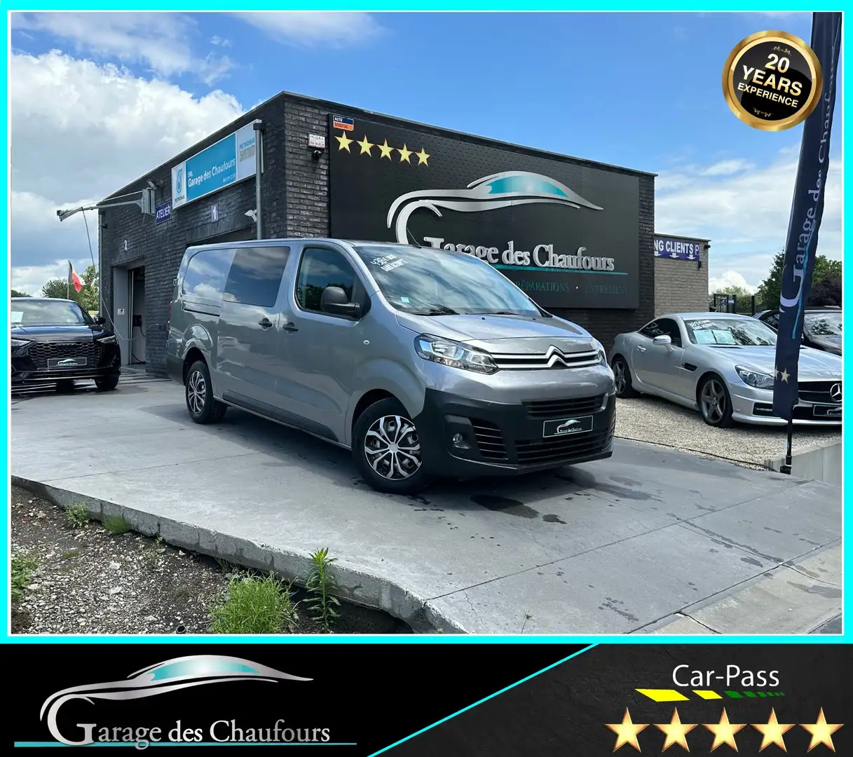 Citroen Jumpy 2.0 HDi - ! Double Cabine ! - Tva Récup. - Eu6d Zilver - 1