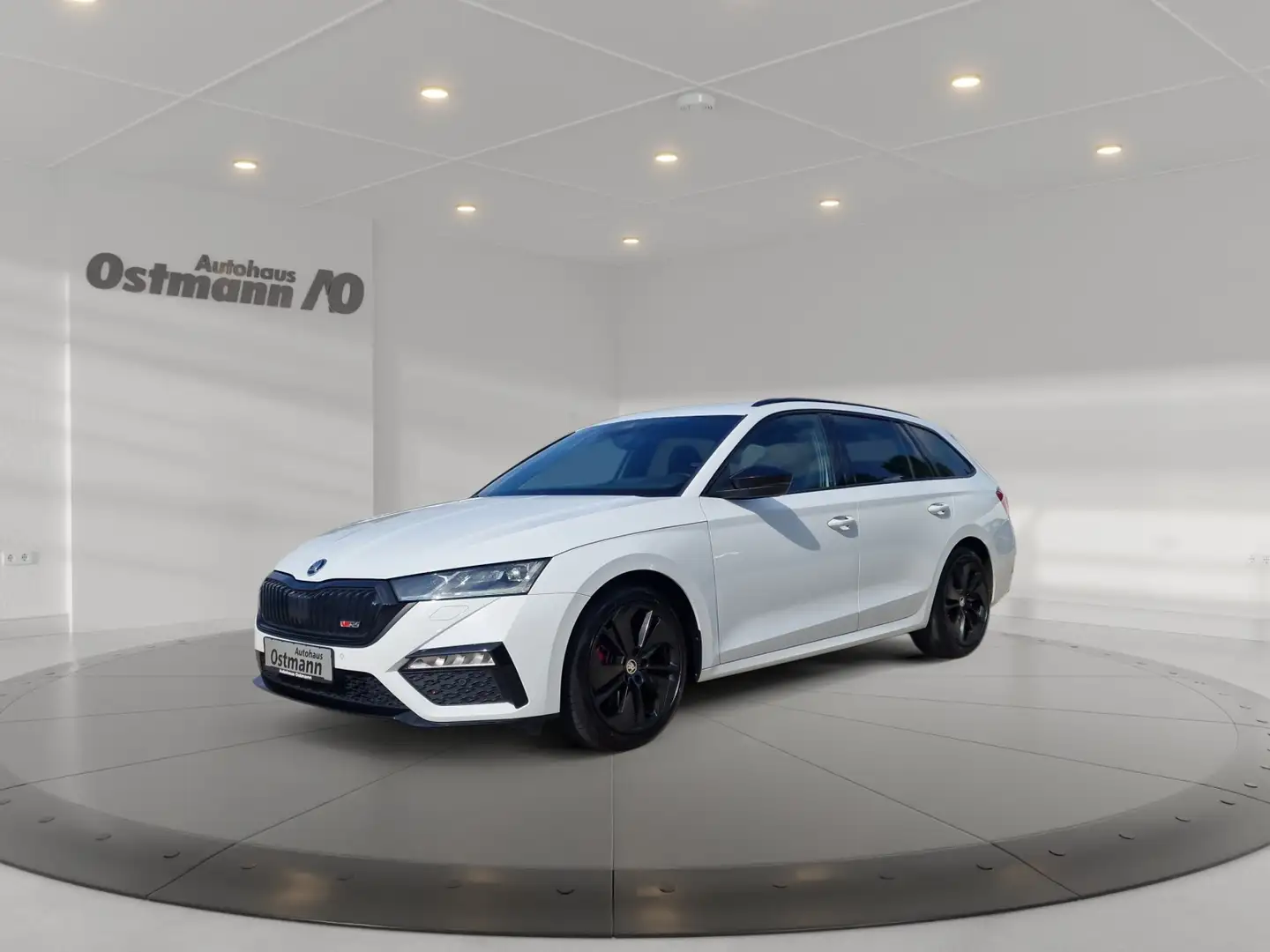 Skoda Octavia Combi 2.0 TDI DSG RS ACC NAVI HUD LED Wit - 1