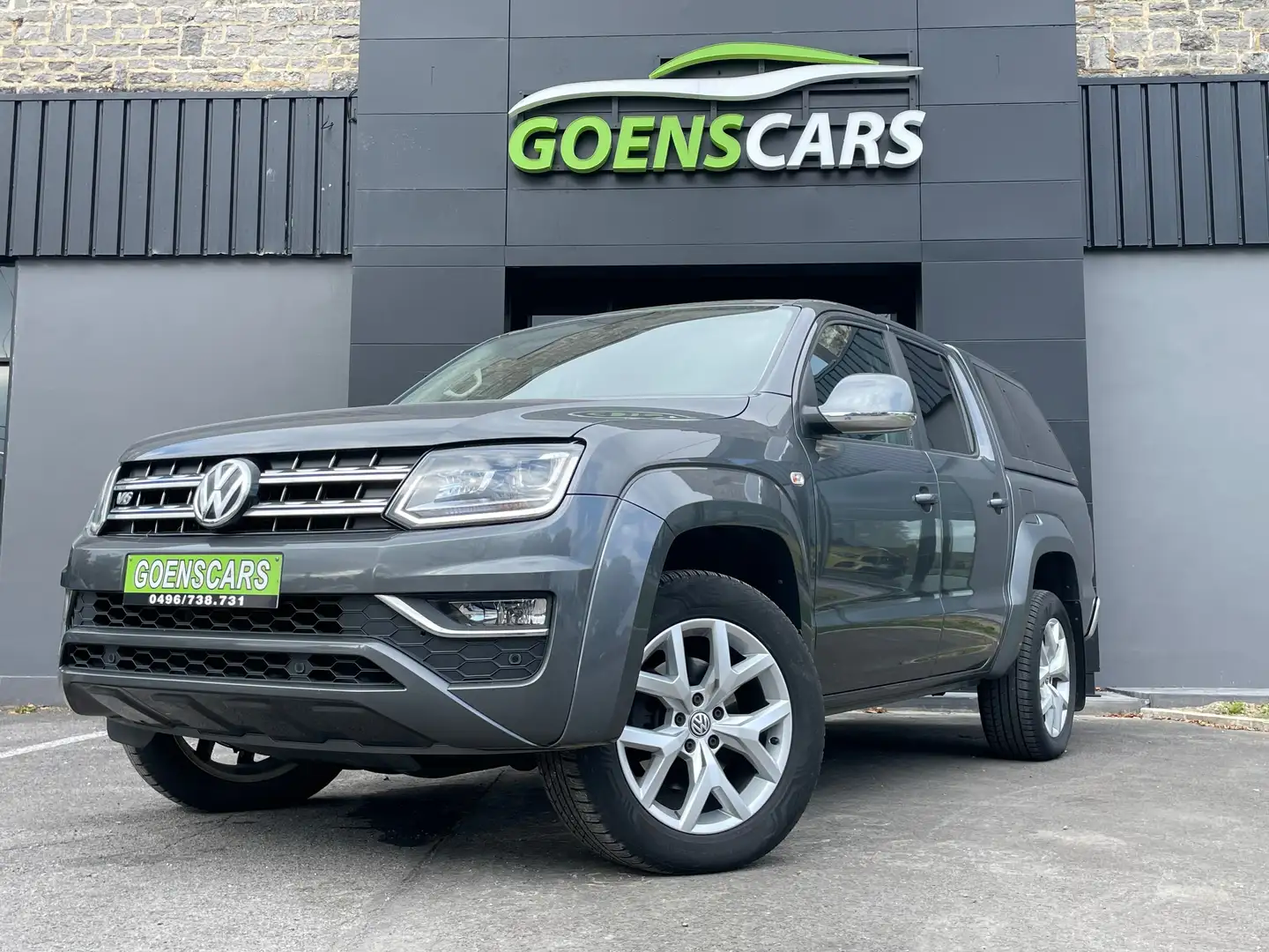 Volkswagen Amarok 3.0 V6 TDi 4Motion,23598HTVA,FULL LED 😍 Gris - 1