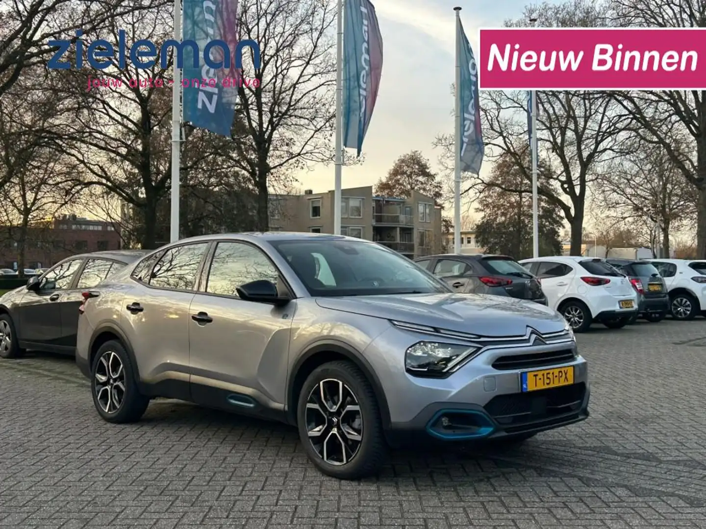 Citroen E-C4 Electric Feel X 50 kWh - Carplay, Navi, Cruise Grey - 1