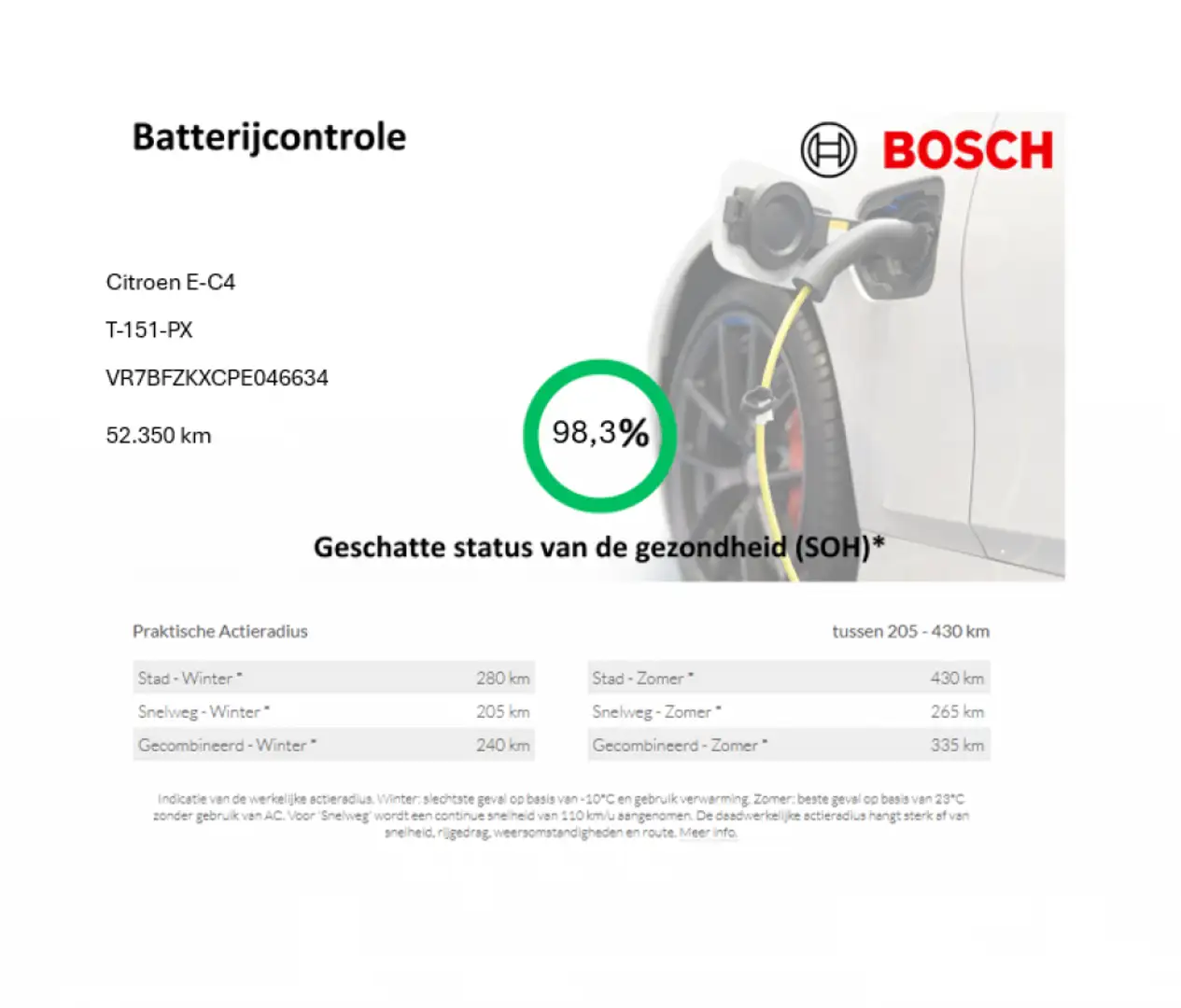 Citroen E-C4 Electric Feel X 50 kWh - Carplay, Navi, Cruise, SOH 98,3% Gris - 2