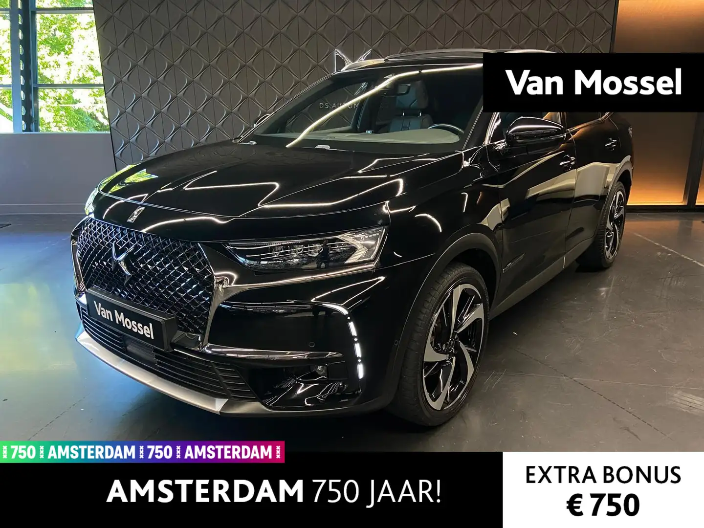DS Automobiles DS 7 Crossback 1.6 PureTech So Chic | unieke KM stand | schuifdak Noir - 1