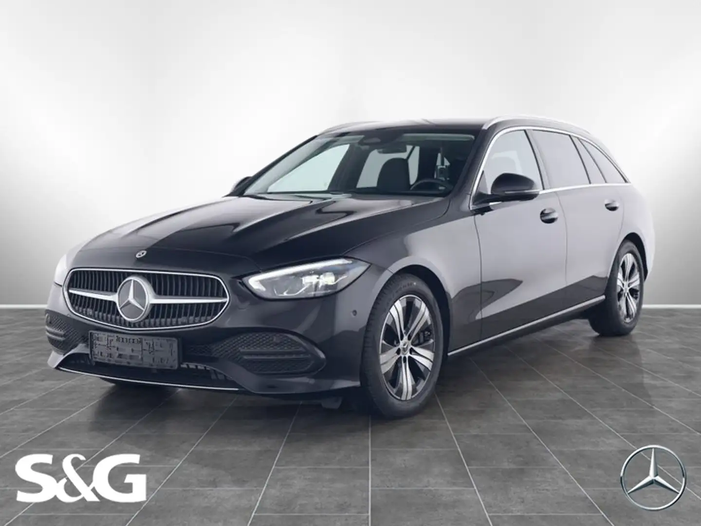 Mercedes-Benz C 180 T Avantgarde AHK+TOTWINKEL+LED+KAMERA Schwarz - 1